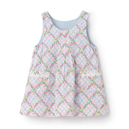 草莓圖案雙面穿連衣裙（80-130cm）