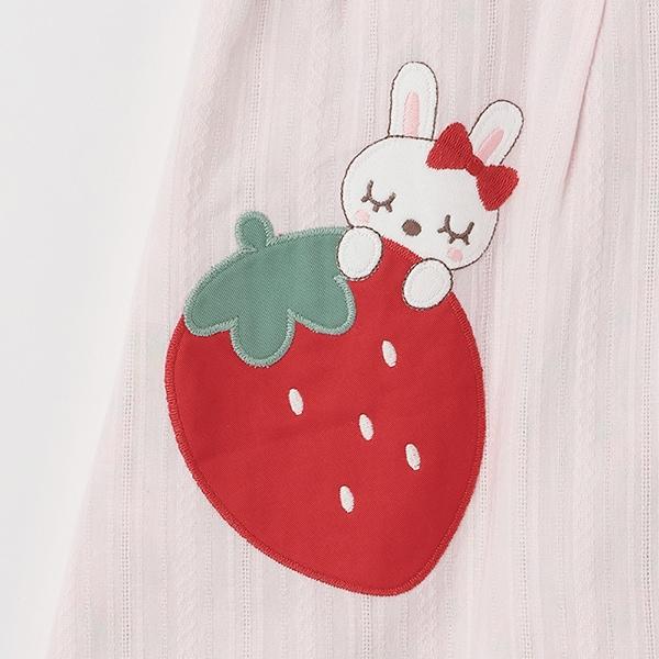 草莓圖案雙面穿連衣裙（80-130cm）