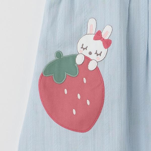 草莓圖案雙面穿連衣裙（80-130cm）