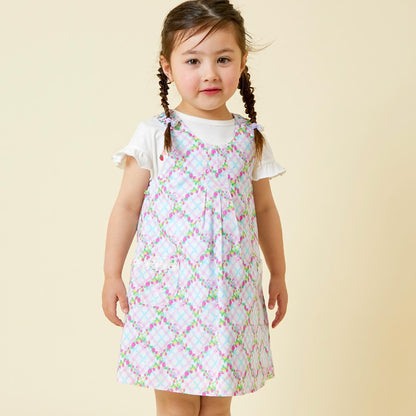 草莓圖案雙面穿連衣裙（80-130cm）