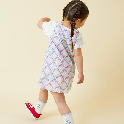 草莓圖案雙面穿連衣裙（80-130cm）