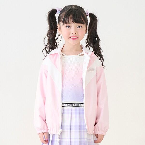 漸變網紗疊穿短袖T恤套裝