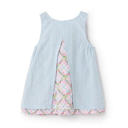 草莓圖案雙面穿連衣裙（80-130cm）