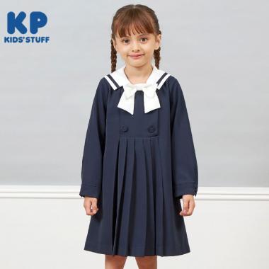 KP（ケーピー）水手領帶蝴蝶結連衣裙（110～130）