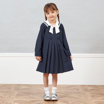 KP（ケーピー）水手領帶蝴蝶結連衣裙（110～130）