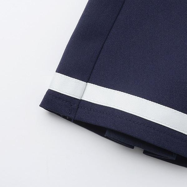 帶移動口袋百褶裙褲