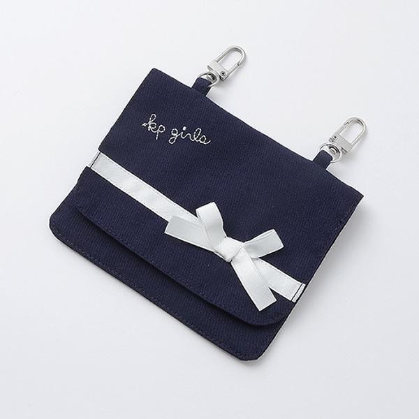 帶移動口袋百褶裙褲