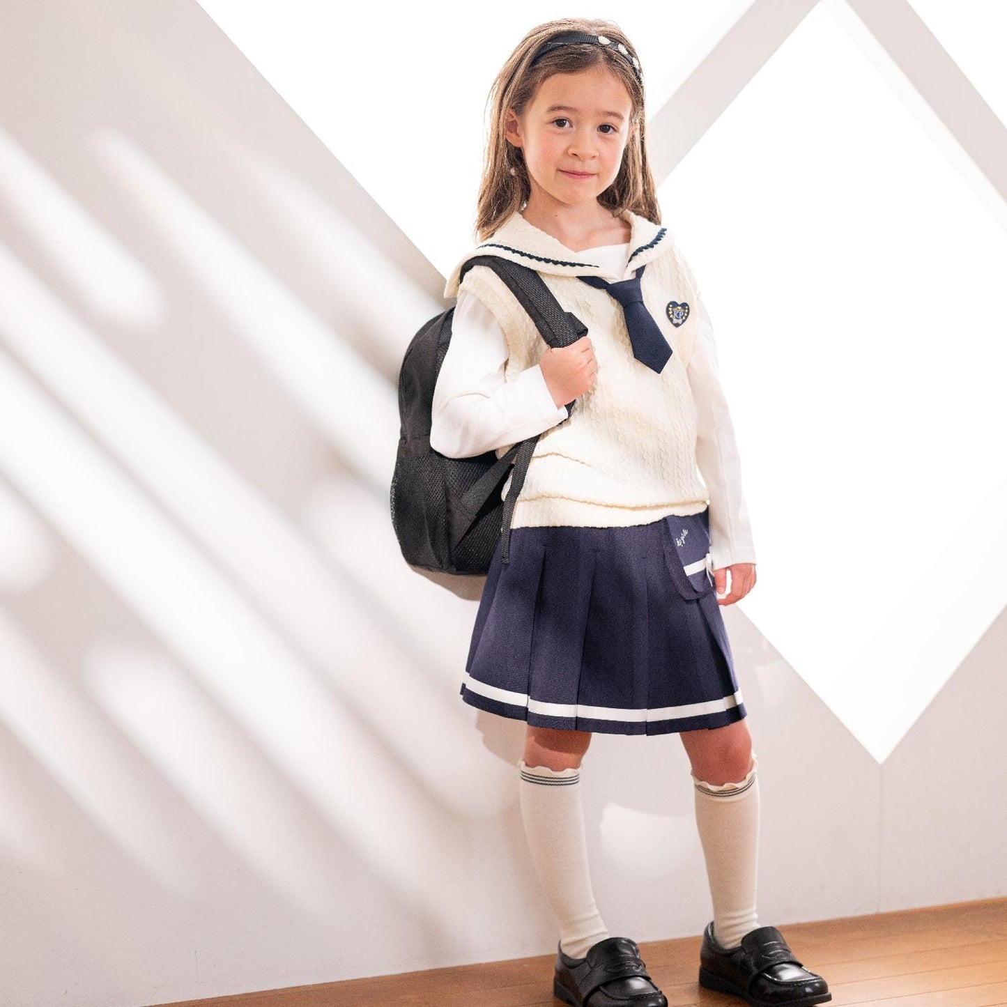 帶移動口袋百褶裙褲