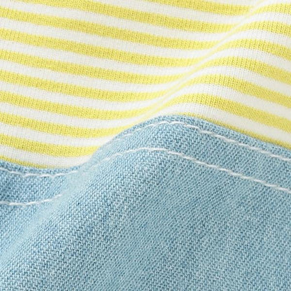 揹帶褲風格短袖連體衣