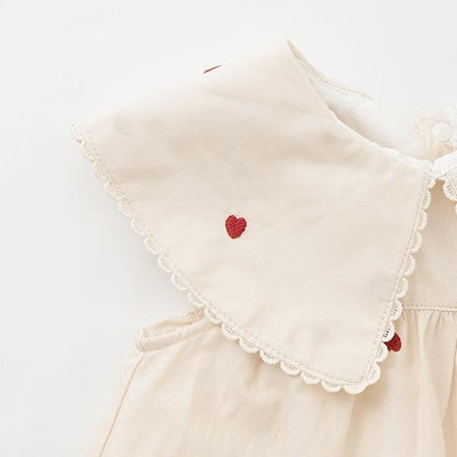 愛心刺繡連衣裙（兒童）