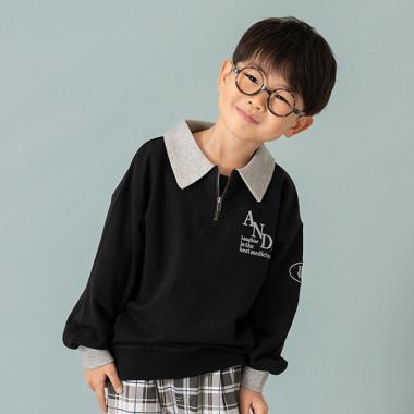 半拉鍊寬鬆衛衣