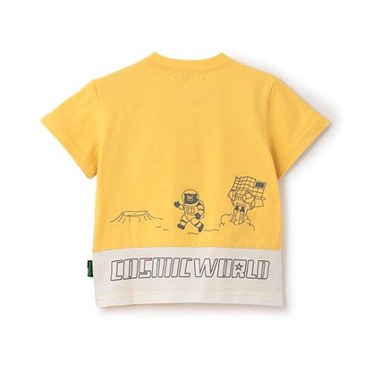 胸袋短袖T恤【JAXA LABEL】