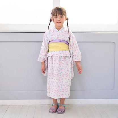 【浴衣】簡易穿著♪花色混搭・兩穿分體式（含2條腰帶）