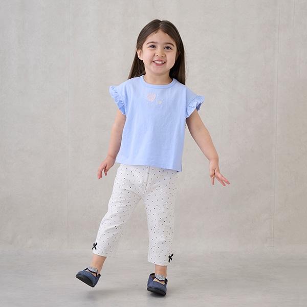 【プティプラ】GIRLS七分打底褲