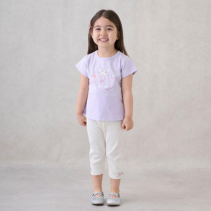 【プティプラ】GIRLS七分打底褲