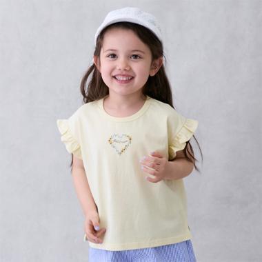 【プティプラ】GIRLS短袖T恤