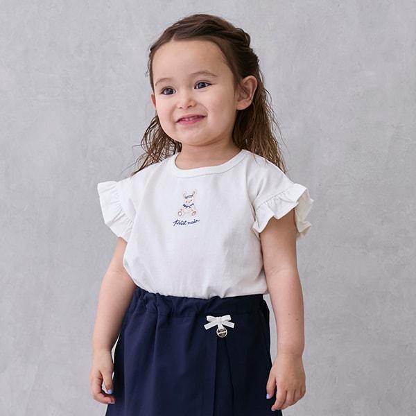 【プティプラ】GIRLS短袖T恤