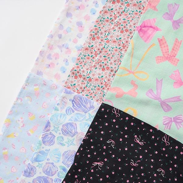 【浴衣】簡易穿著♪花色混搭・兩穿分體式（含2條腰帶）
