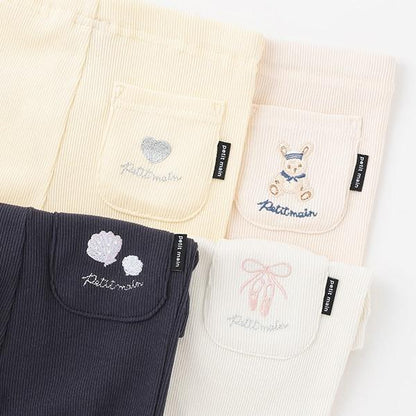 【プティプラ】GIRLS七分打底褲