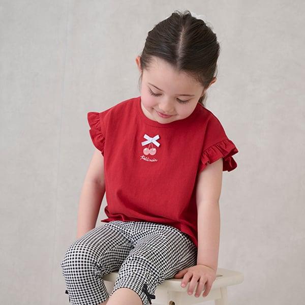 【プティプラ】GIRLS短袖T恤