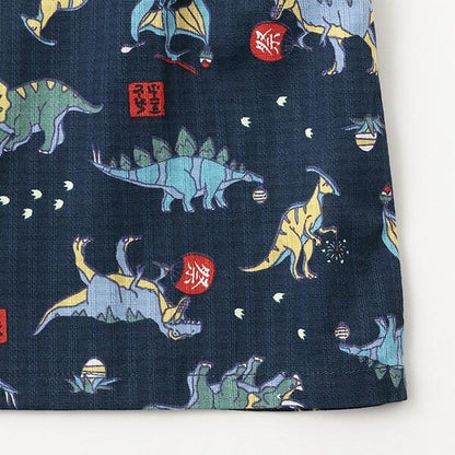 恐龍圖案和服套裝