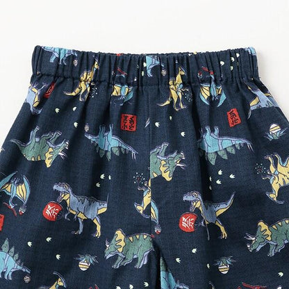 恐龍圖案和服套裝