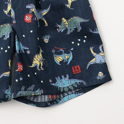 恐龍圖案和服套裝