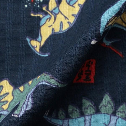 恐龍圖案和服套裝