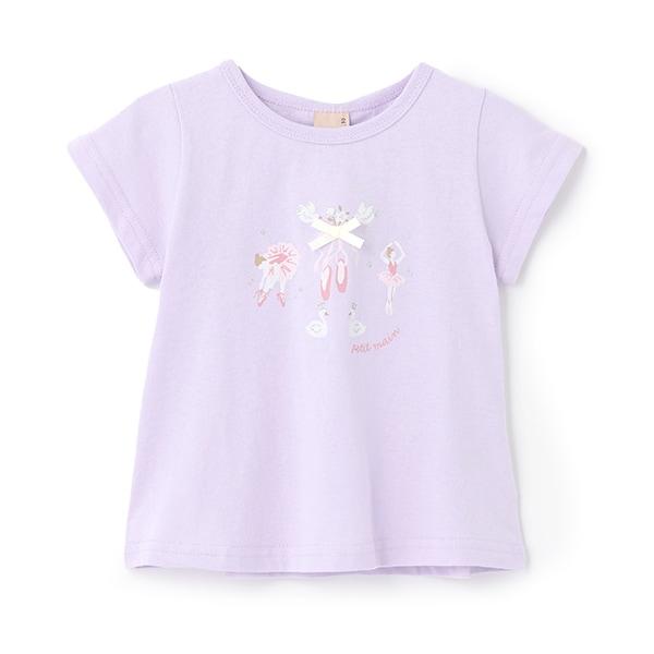 【プティプラ】GIRLS短袖T恤