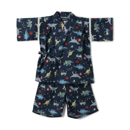 恐龍圖案和服套裝