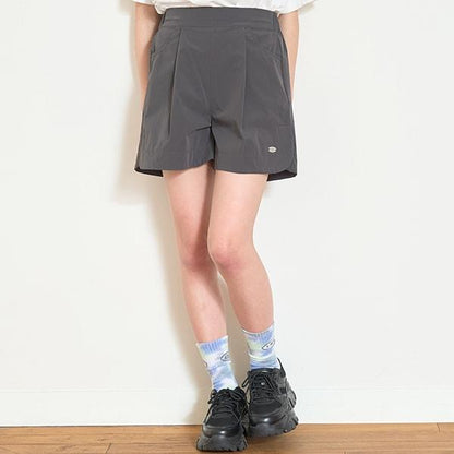 【水陸兩用/彈力】【GOODPRICE】褶皺尼龍褲