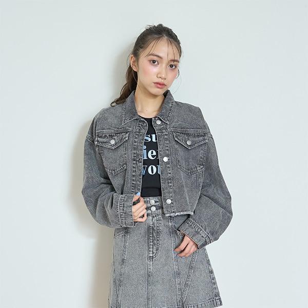 【純棉100%】短款牛仔夾克