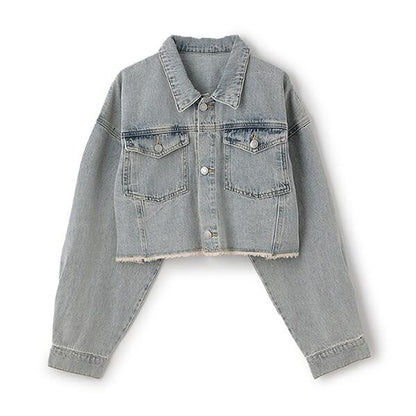 【純棉100%】短款牛仔夾克