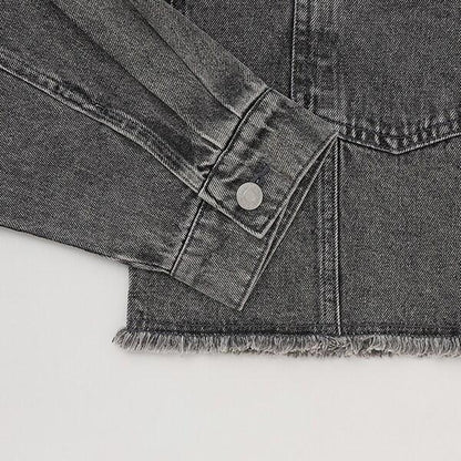 【純棉100%】短款牛仔夾克