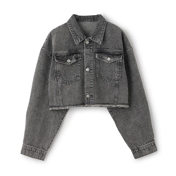 【純棉100%】短款牛仔夾克