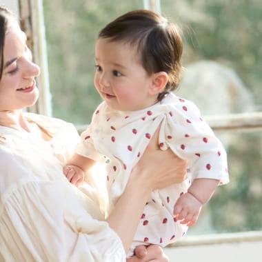 【弱酸性】七分袖兩用連體衣