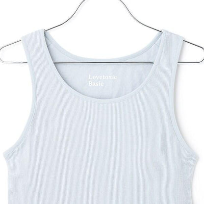 【基礎款】【100%純棉】帶胸墊羅紋背心