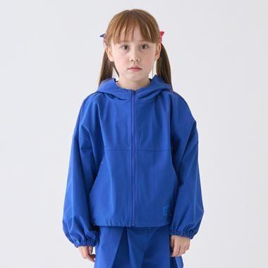 【彈力】泡泡紗前開式連帽衫