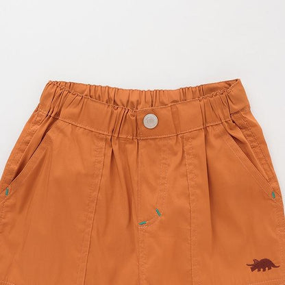 【人氣商品】【直營店無售】恐龍刺繡六分褲
