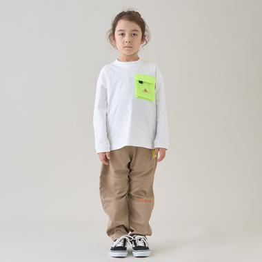 【KELTY】拼色拼接縫線長褲