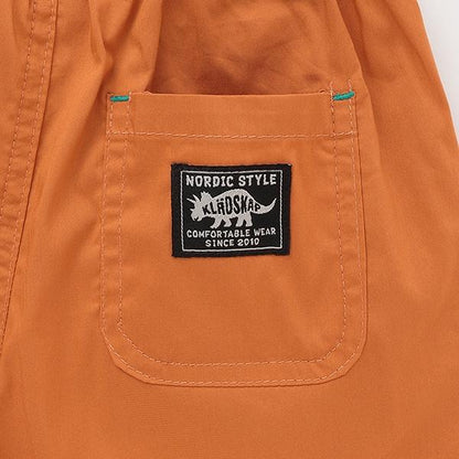 【人氣商品】【直營店無售】恐龍刺繡六分褲