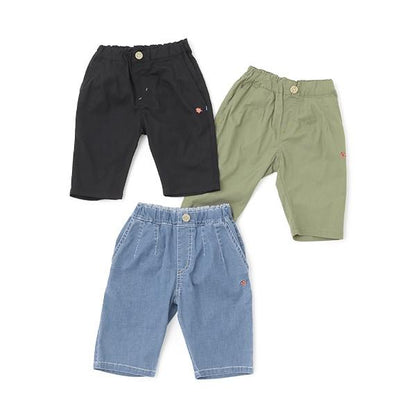 【人氣商品】【直營店無售】Logo六分丈廚師褲