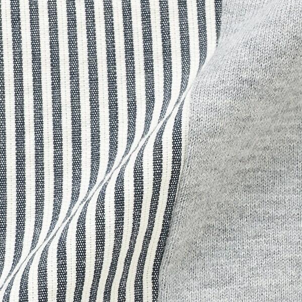 條紋牛仔揹帶褲