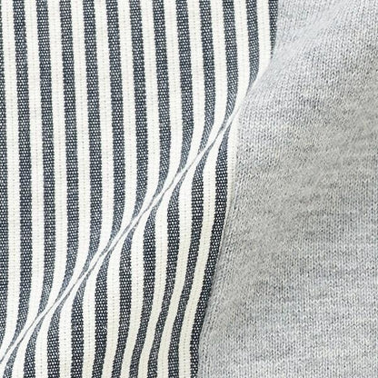 條紋牛仔揹帶褲