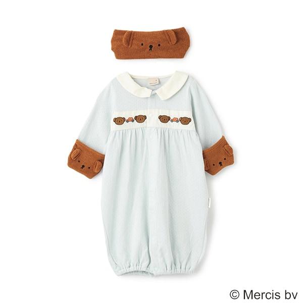 【Miffy】附髮帶兩用連體衣
