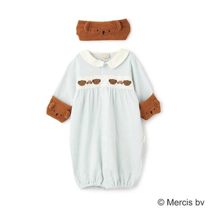 【Miffy】附髮帶兩用連體衣