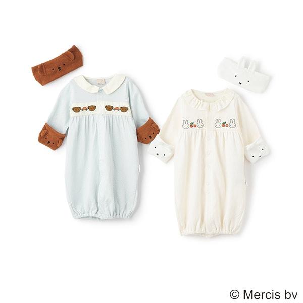 【Miffy】附髮帶兩用連體衣