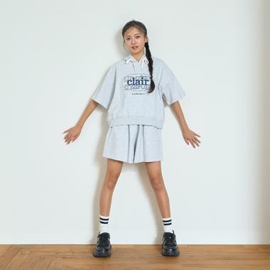 【GOODPRICE】【純棉100%】短袖連帽套裝