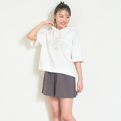 【GOODPRICE】【純棉100%】短袖連帽套裝
