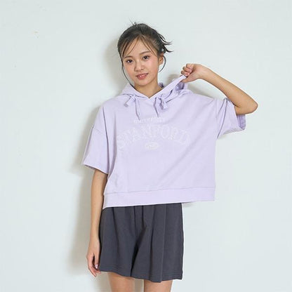 【GOODPRICE】【純棉100%】短袖連帽套裝